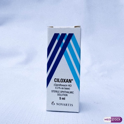 ciloxan ciprofloxacina