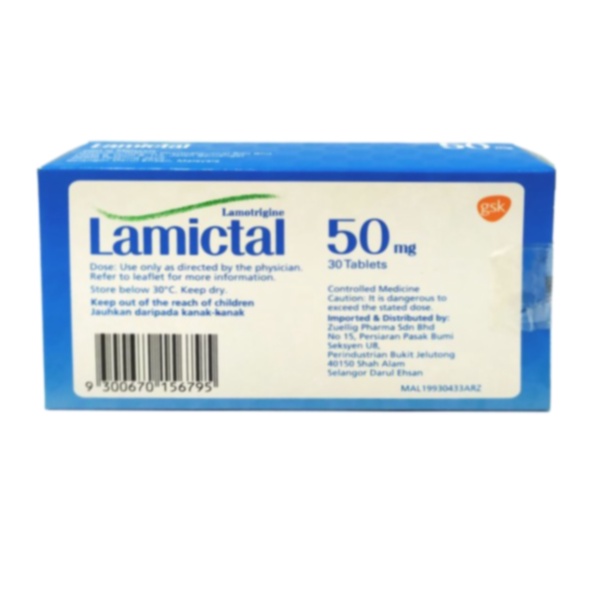 Lamotrigine Lamictal générique